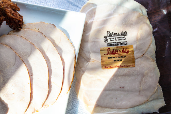 Lester's Deli Smoked Turkey Sliced 1 Pound