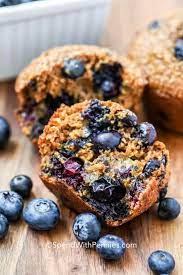 Muffins (Bran and Blueberry)